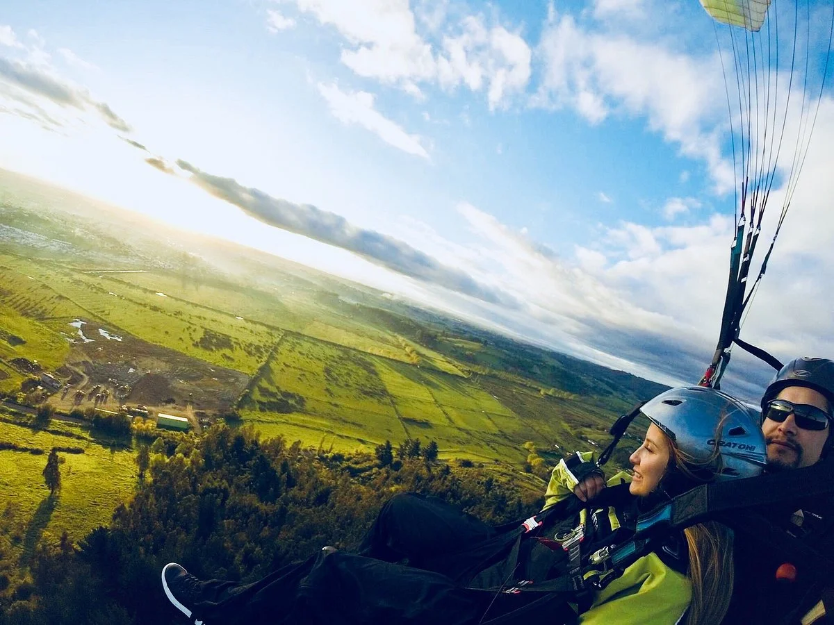 Parapente Vuelo Araucanía