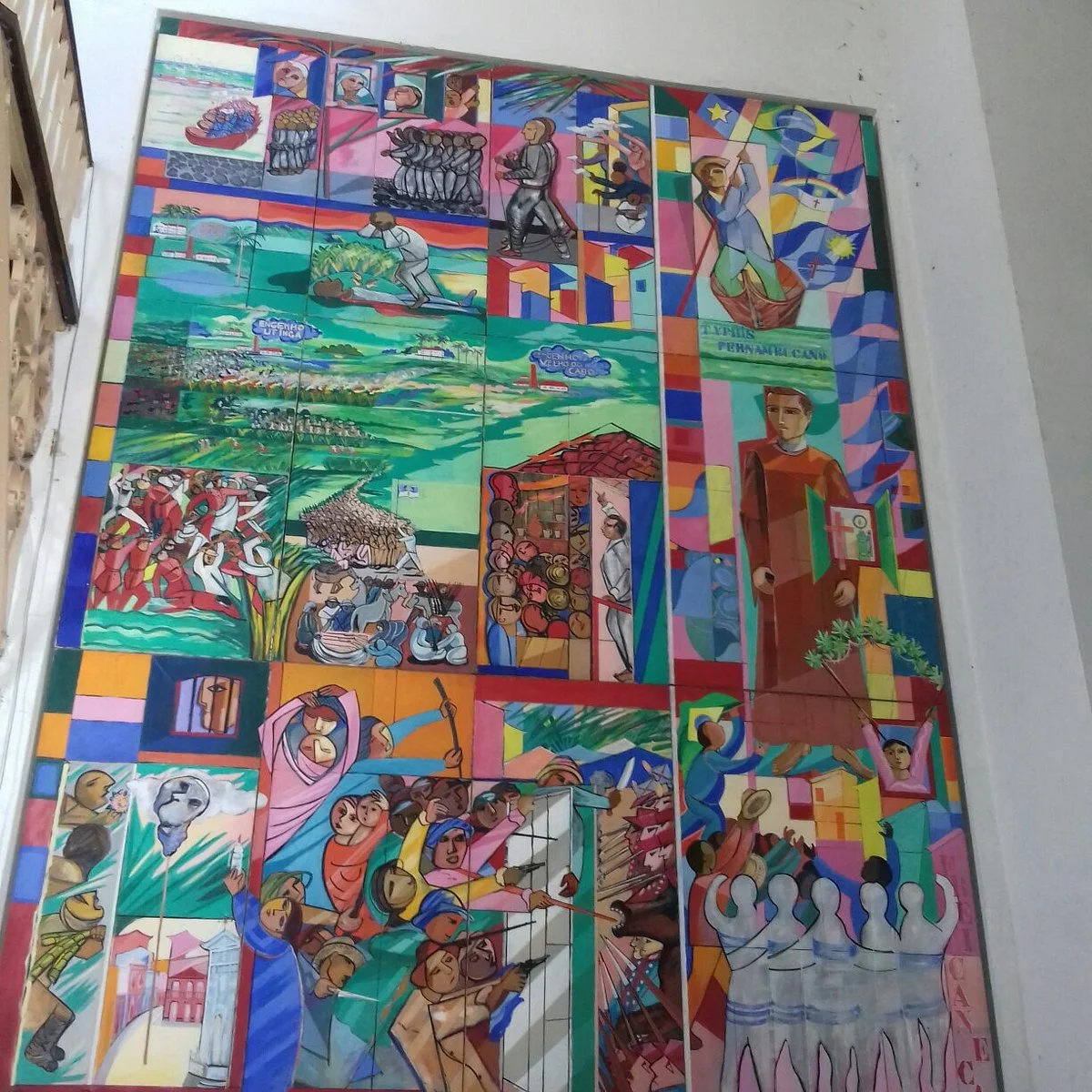 Mural Do Bairro Santo Antônio