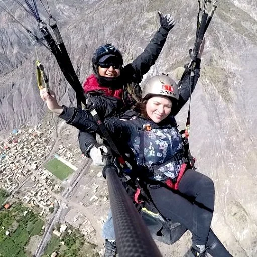 Parapente en La Paz Bolivia