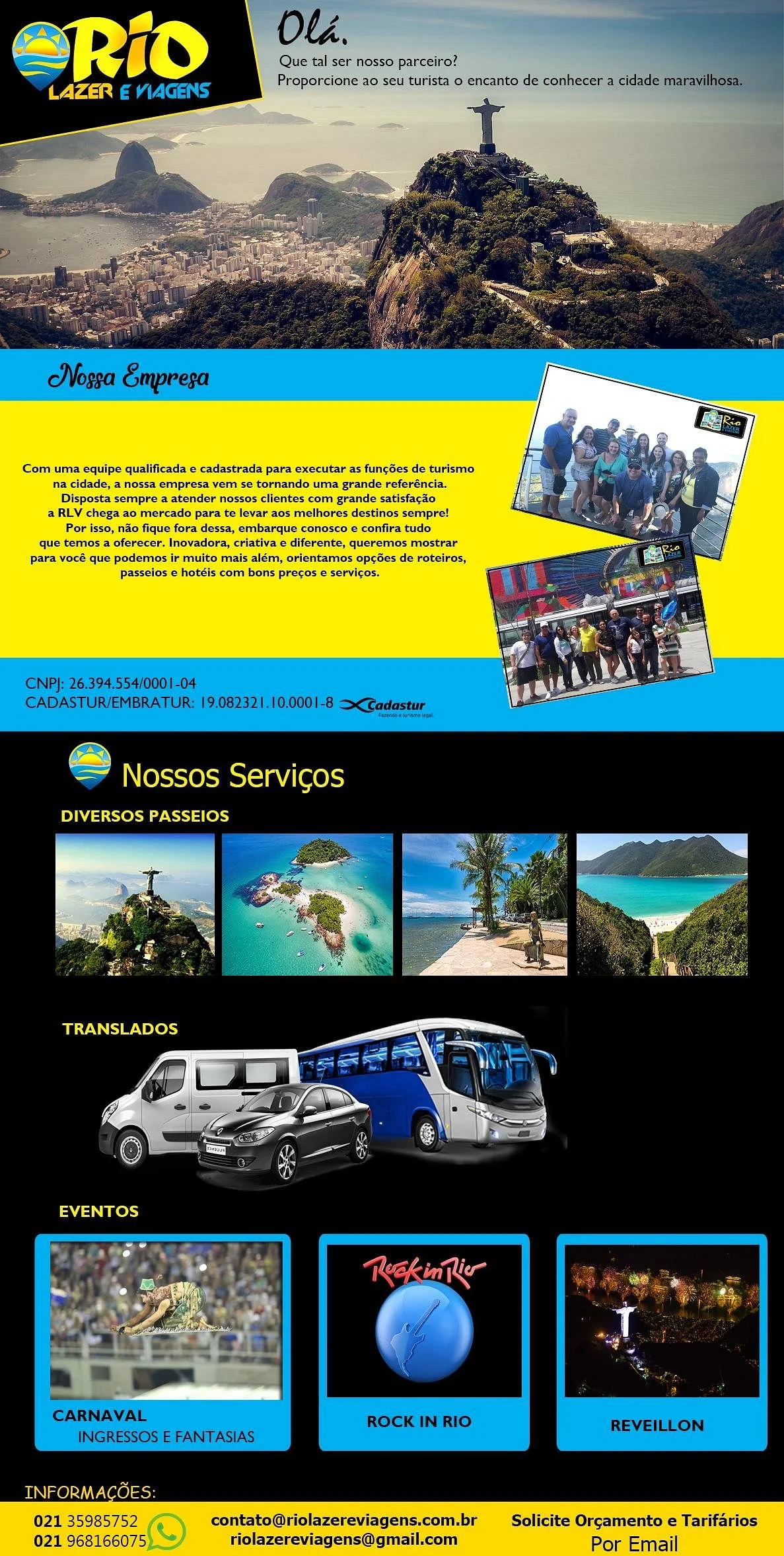 Sightseeing Tours Rio