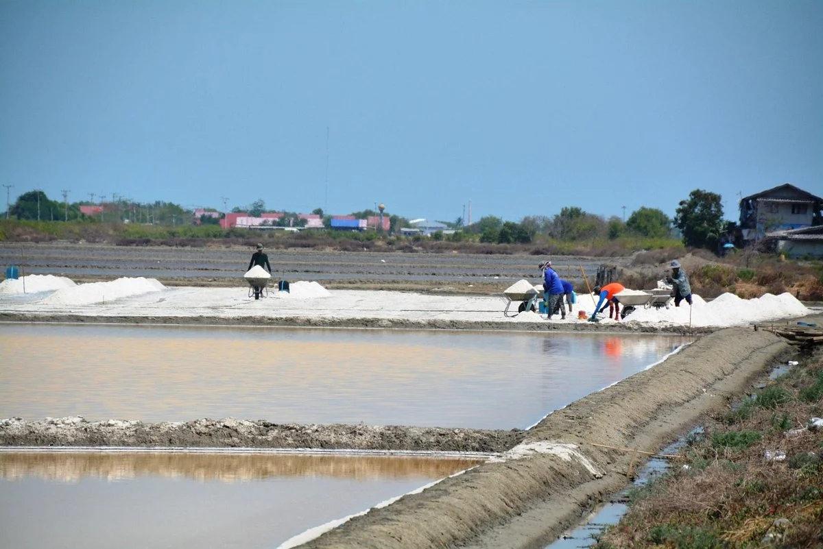 Salt Evaporation Pond