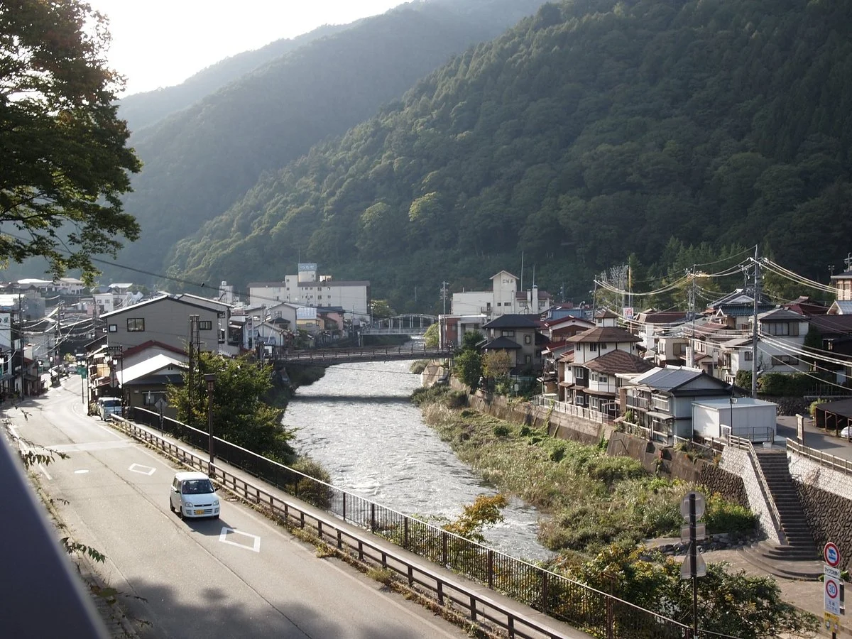 Remains of Fukushima Checkpoint