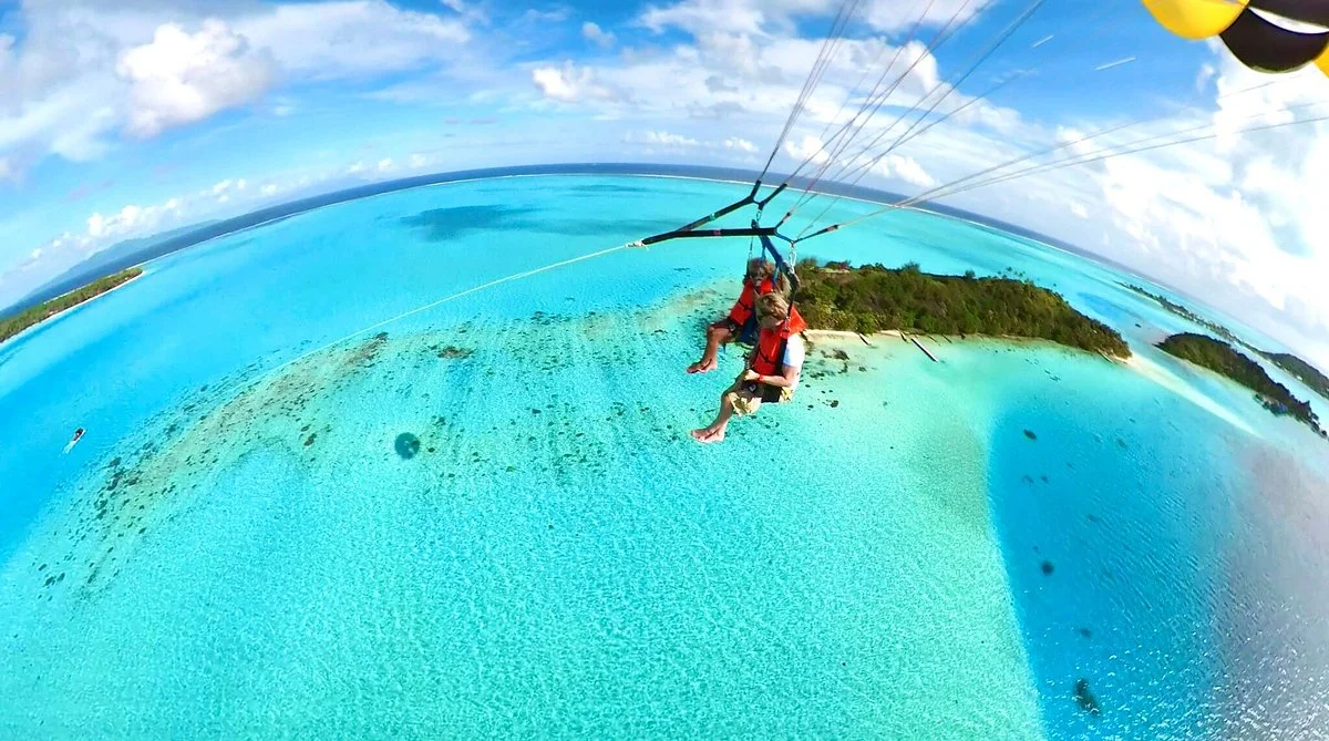 Bora Bora Lagoon Parasail
