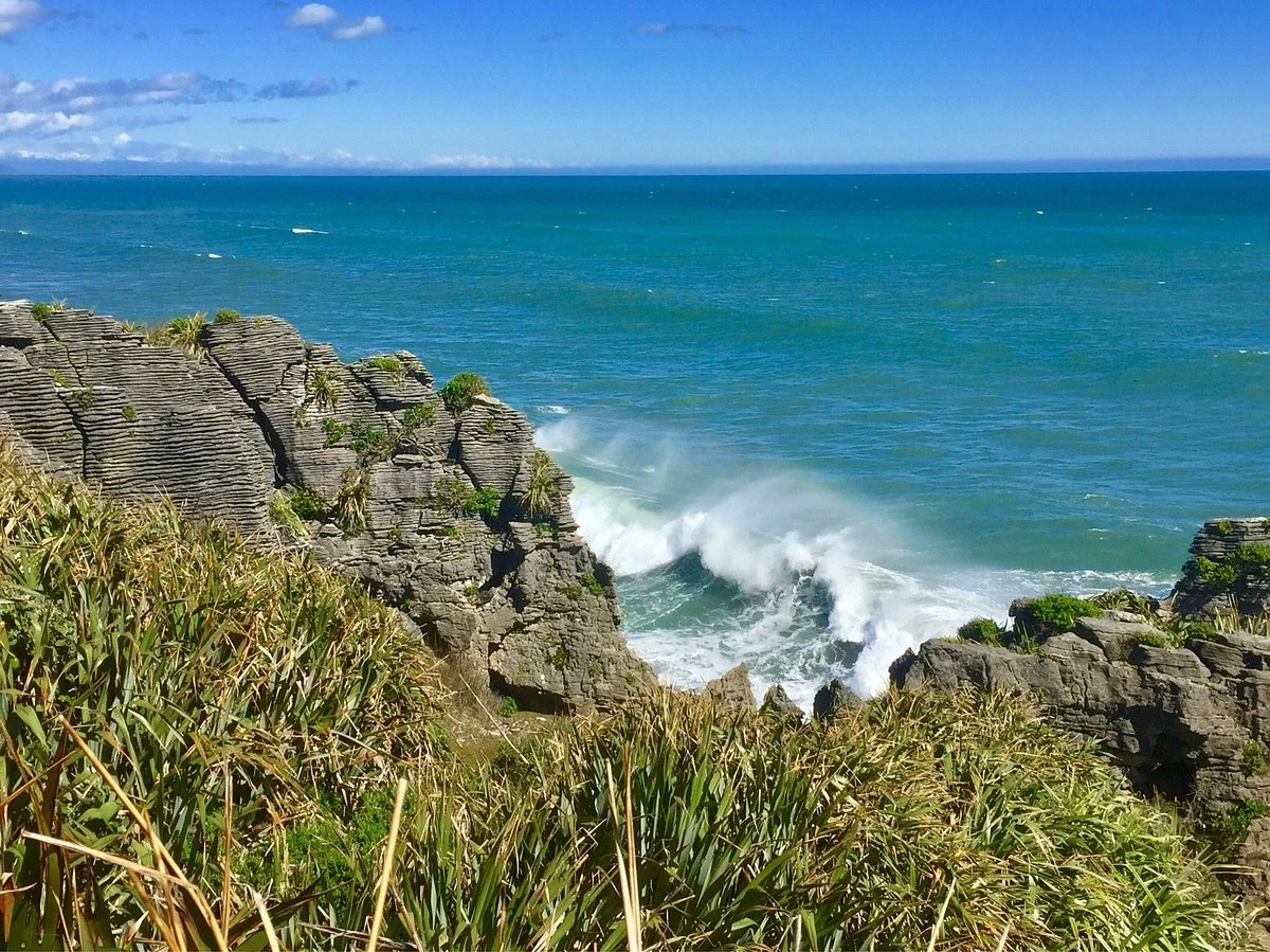Pancake Rocks and Blowholes Walk