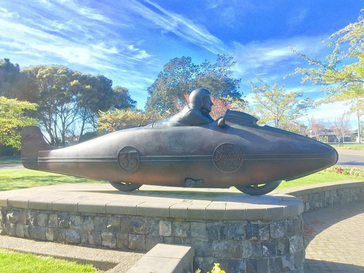 Burt Munro Statue
