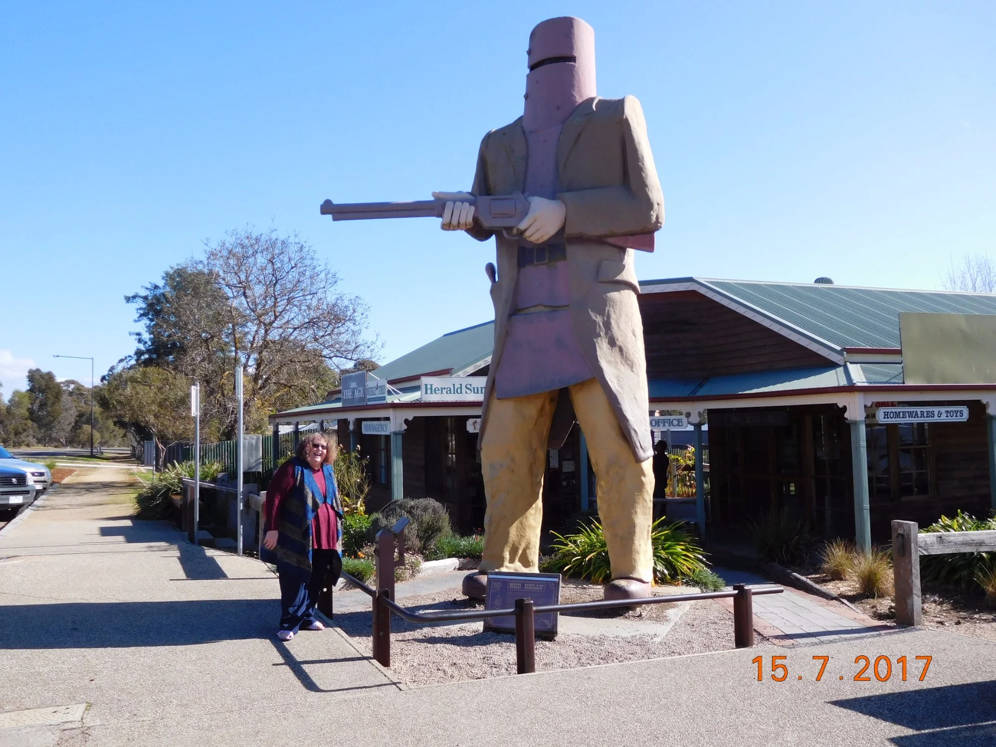 The Big Ned Kelly Statue