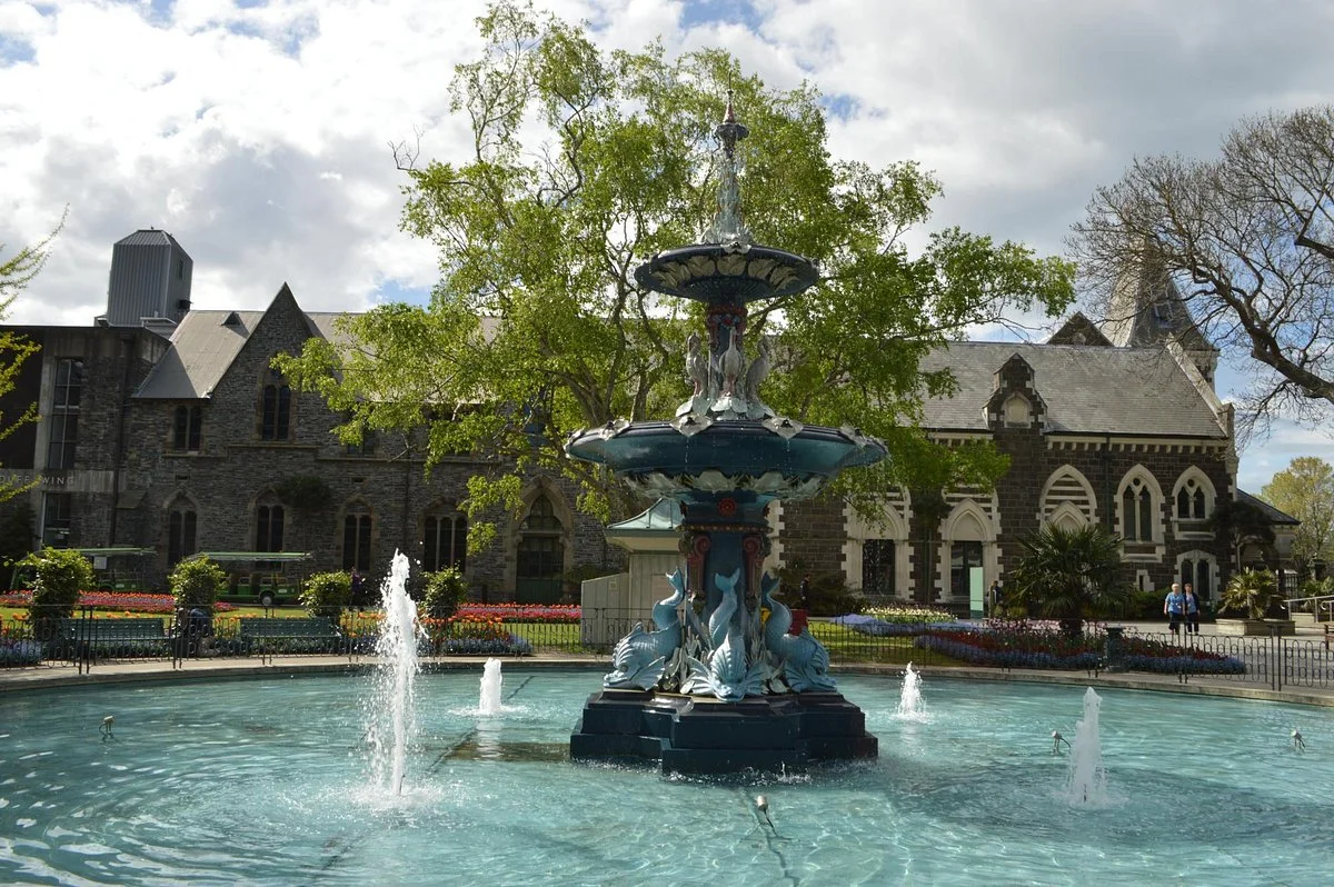 Peacock Fountain
