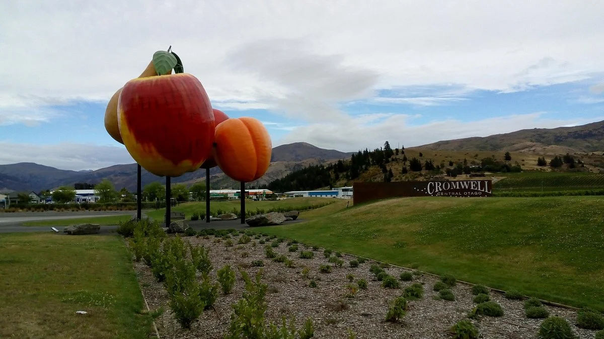 Cromwell Fruit Sculpture