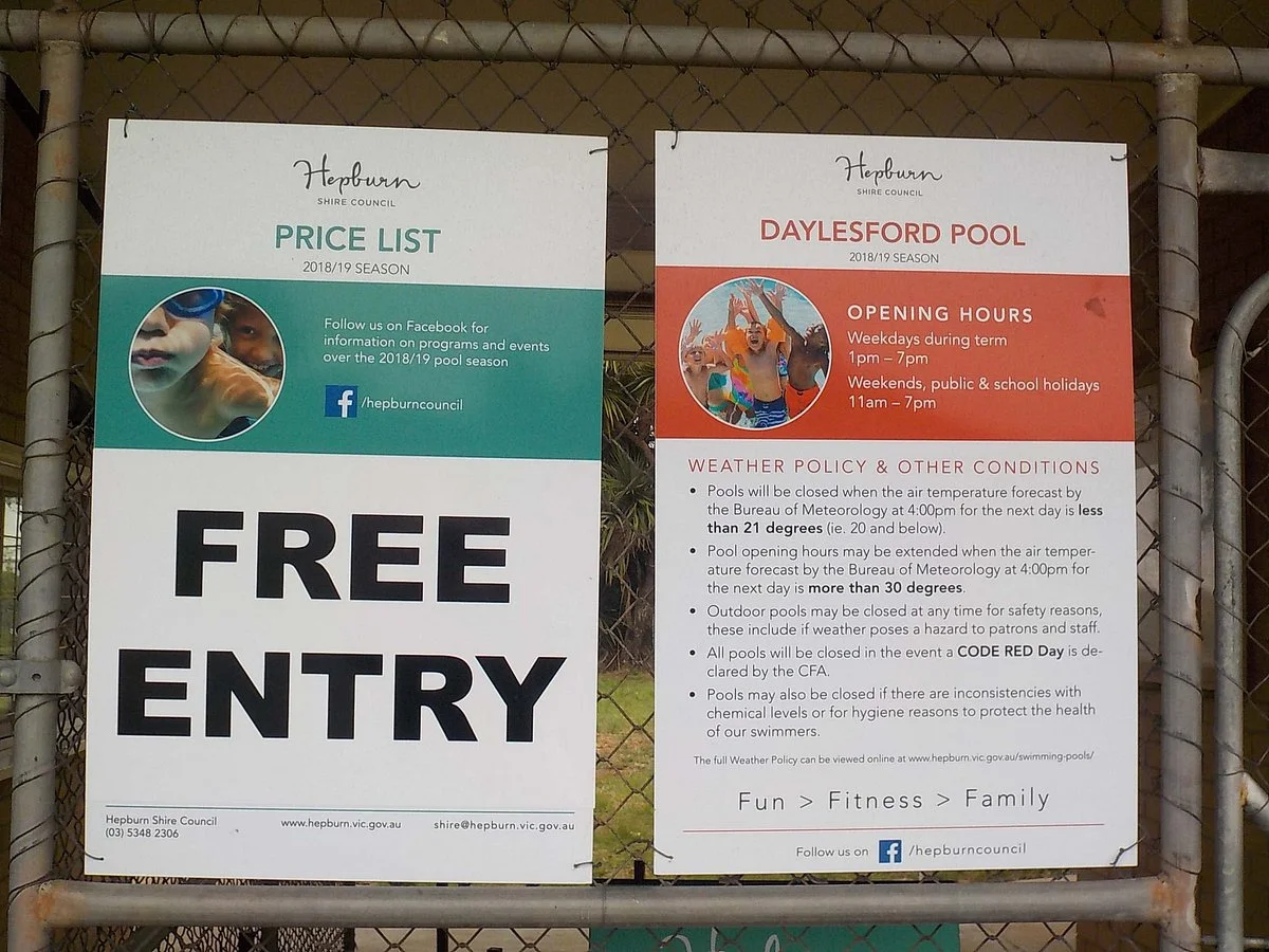 Daylesford Swimming Pool
