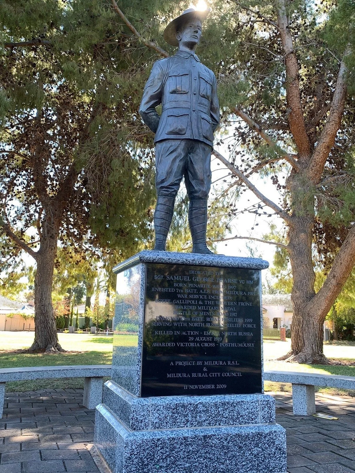 Sgt Samuel George Pearse V.C