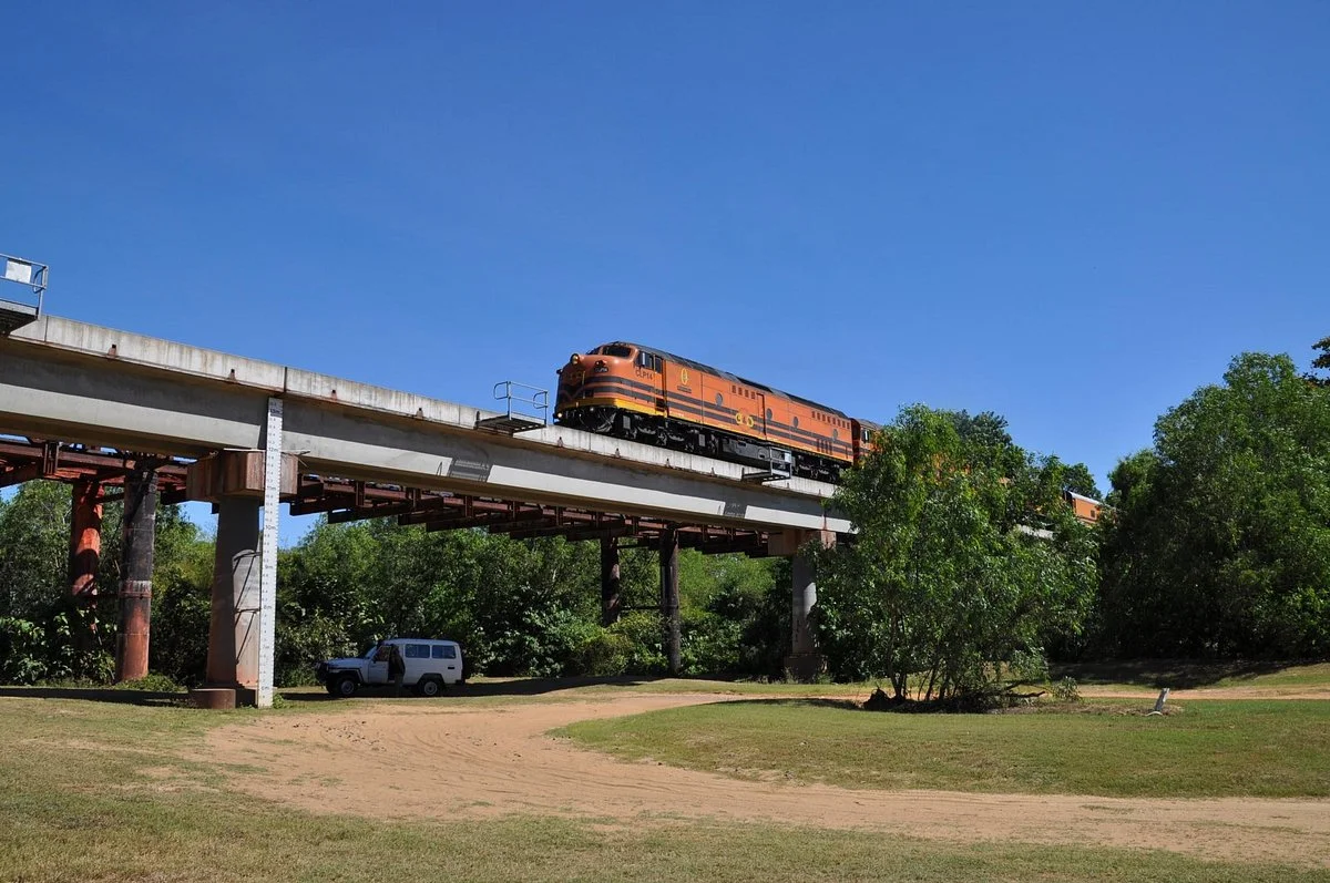 Adelaide River Railway Bridg