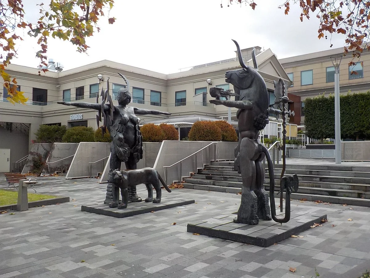 The Sun & The Moon Sculpture - Paul Juraszek