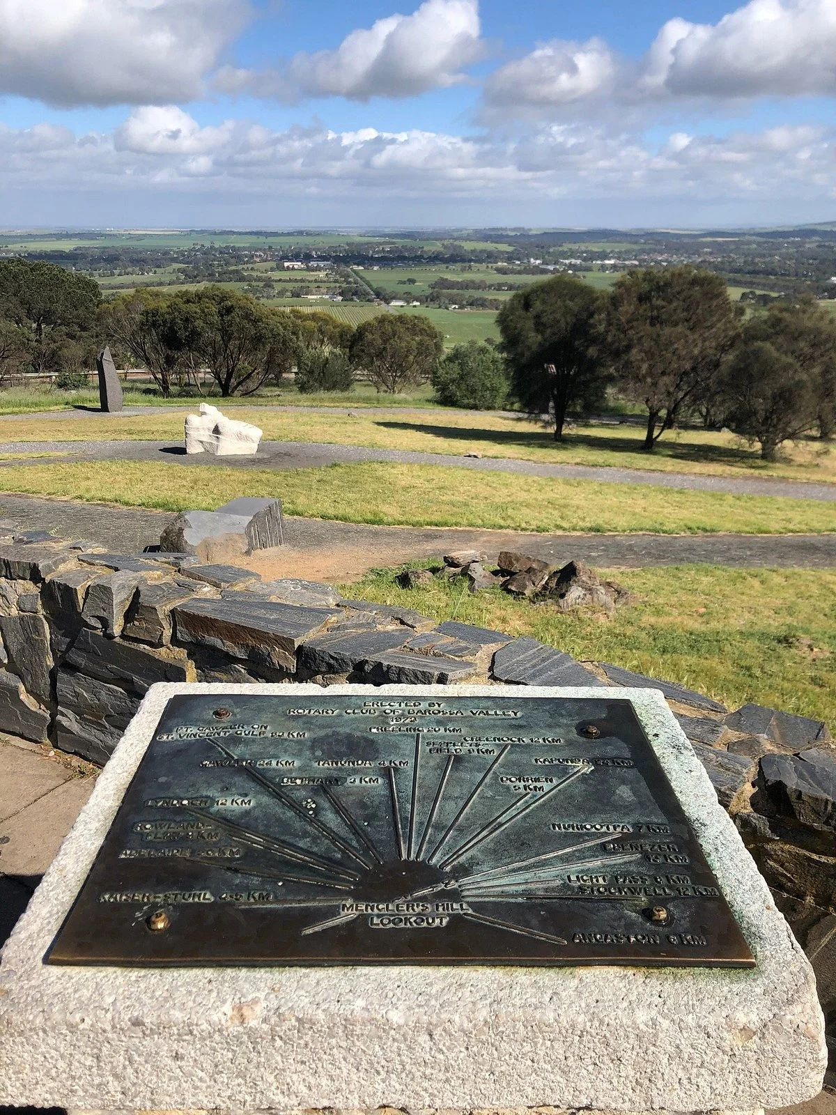 Barossa Pioneer Monument