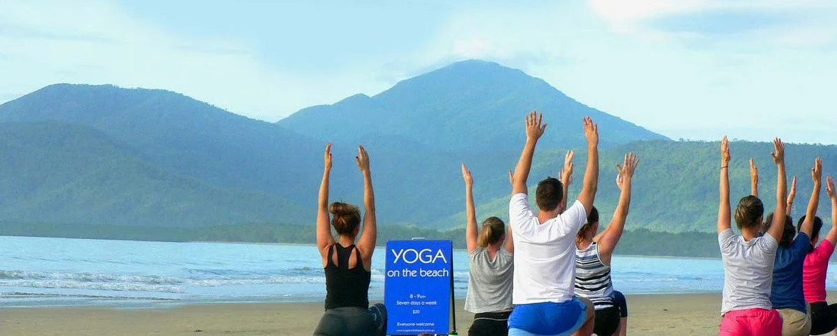 Yoga On The Beach Port Douglas