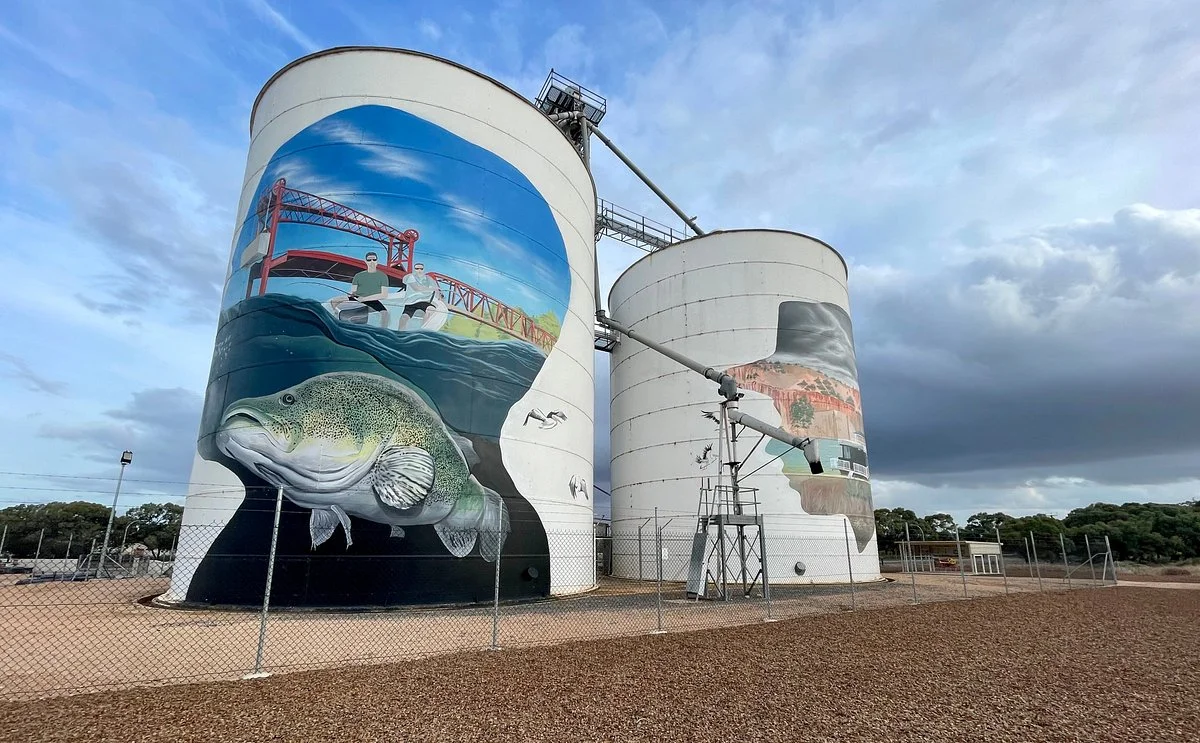 Paringa Silo Art