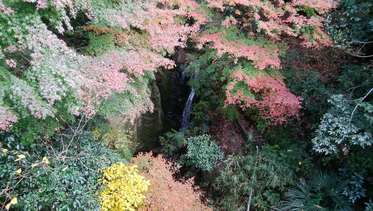 Jizodo Temple Waterfall