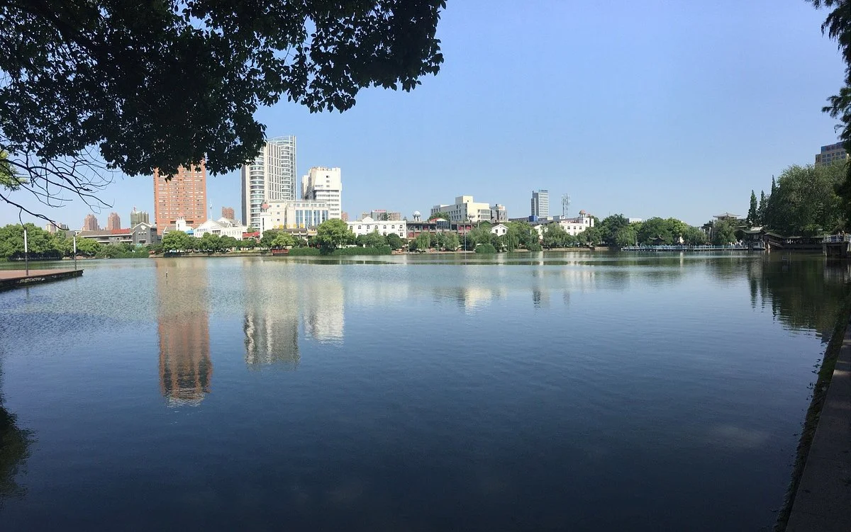 Jinghu Park of Wuhu