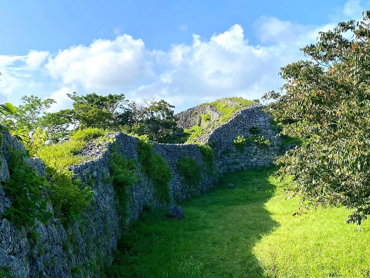The Itokazu castle ruin