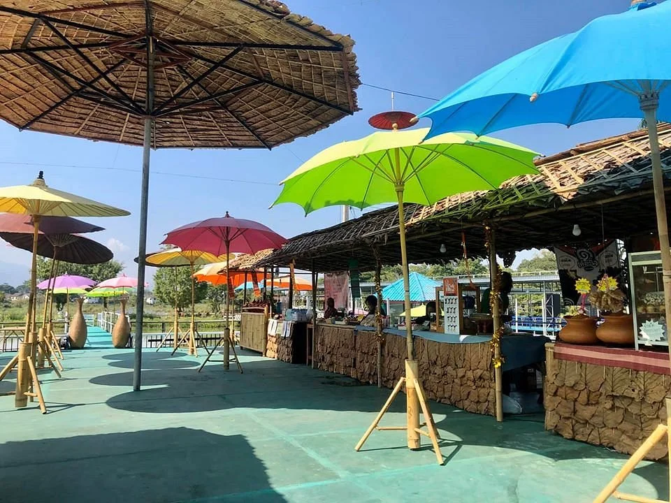 Thung Bua Khaw Floating Market Chiang Mai