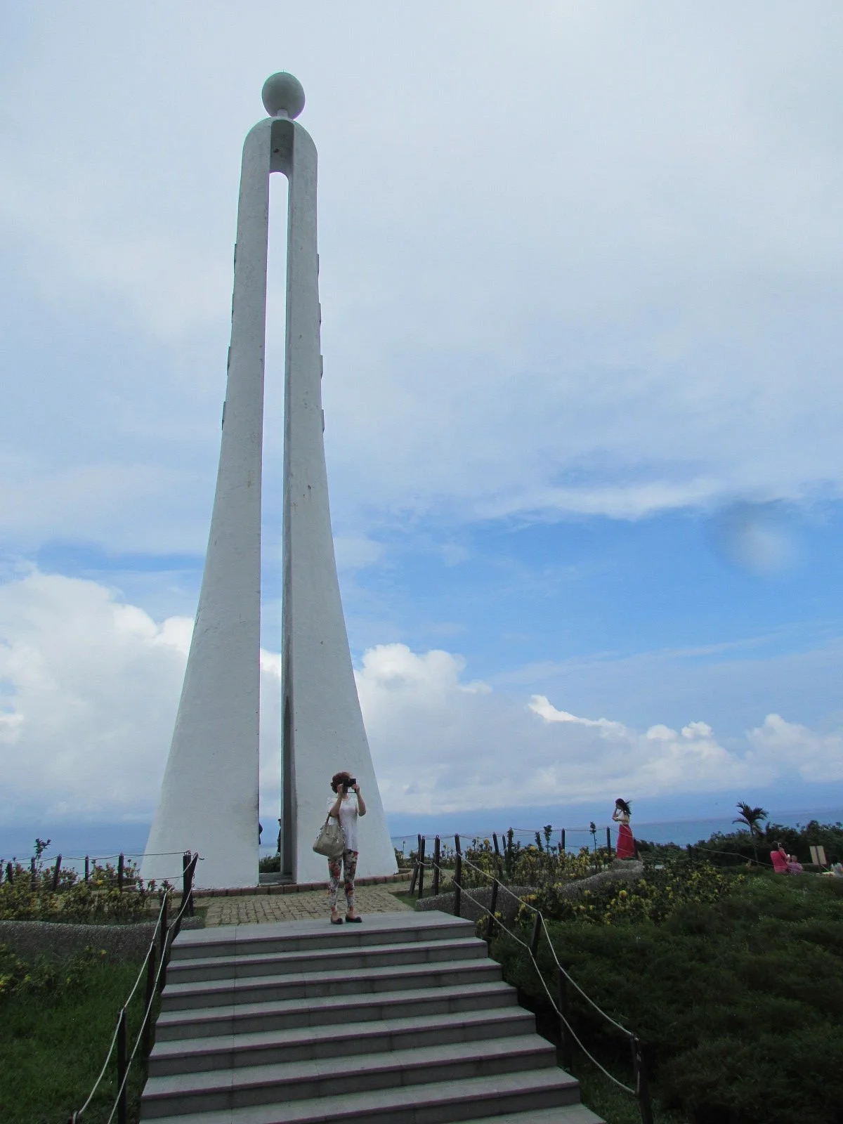 the Monument of Tropic of Cancer, Chiayi