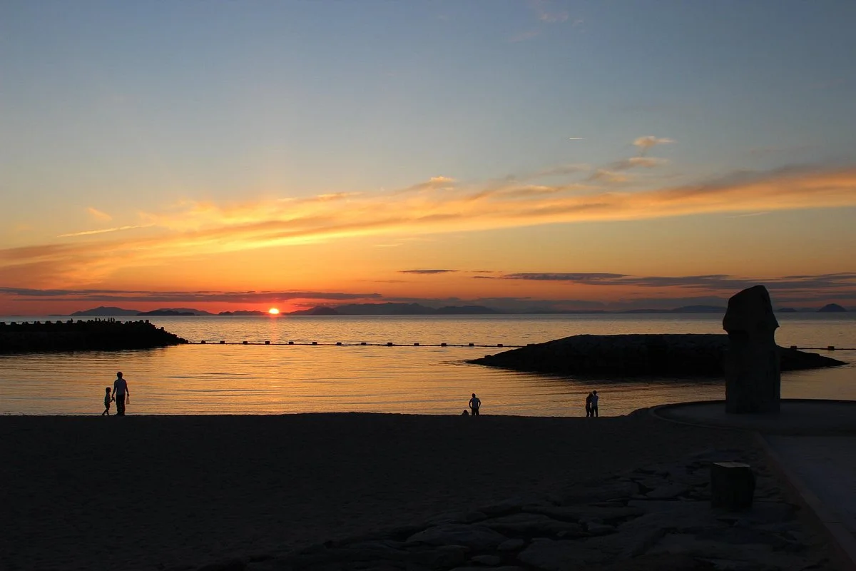 Futami Seaside Park Beach