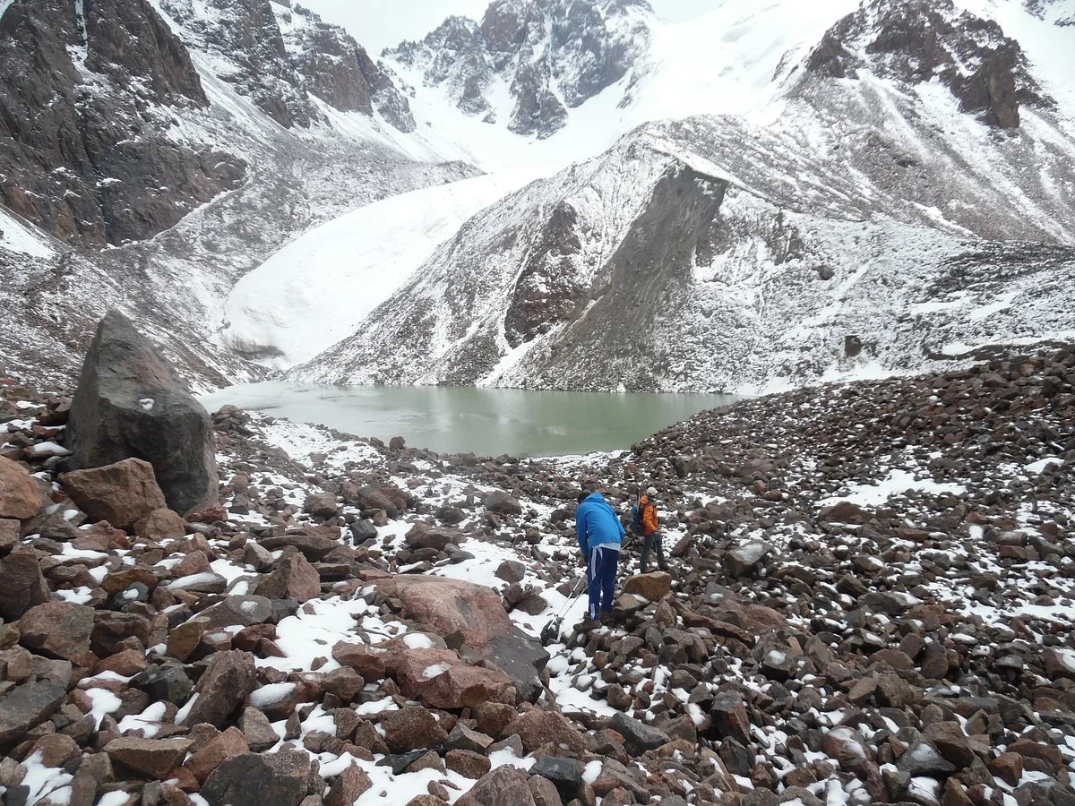 Lake of the Glacier Manshuk Mametovoi
