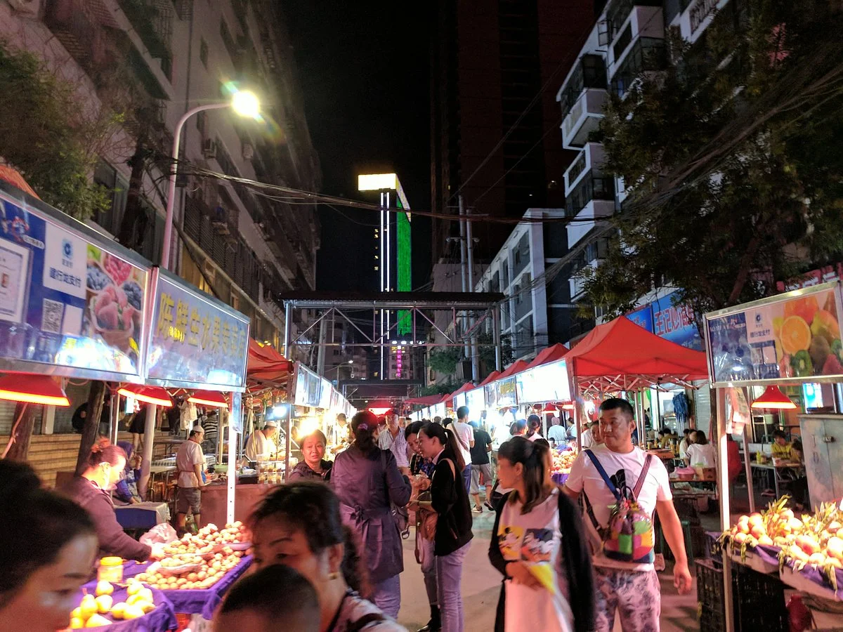 Zhengning Road Night Market