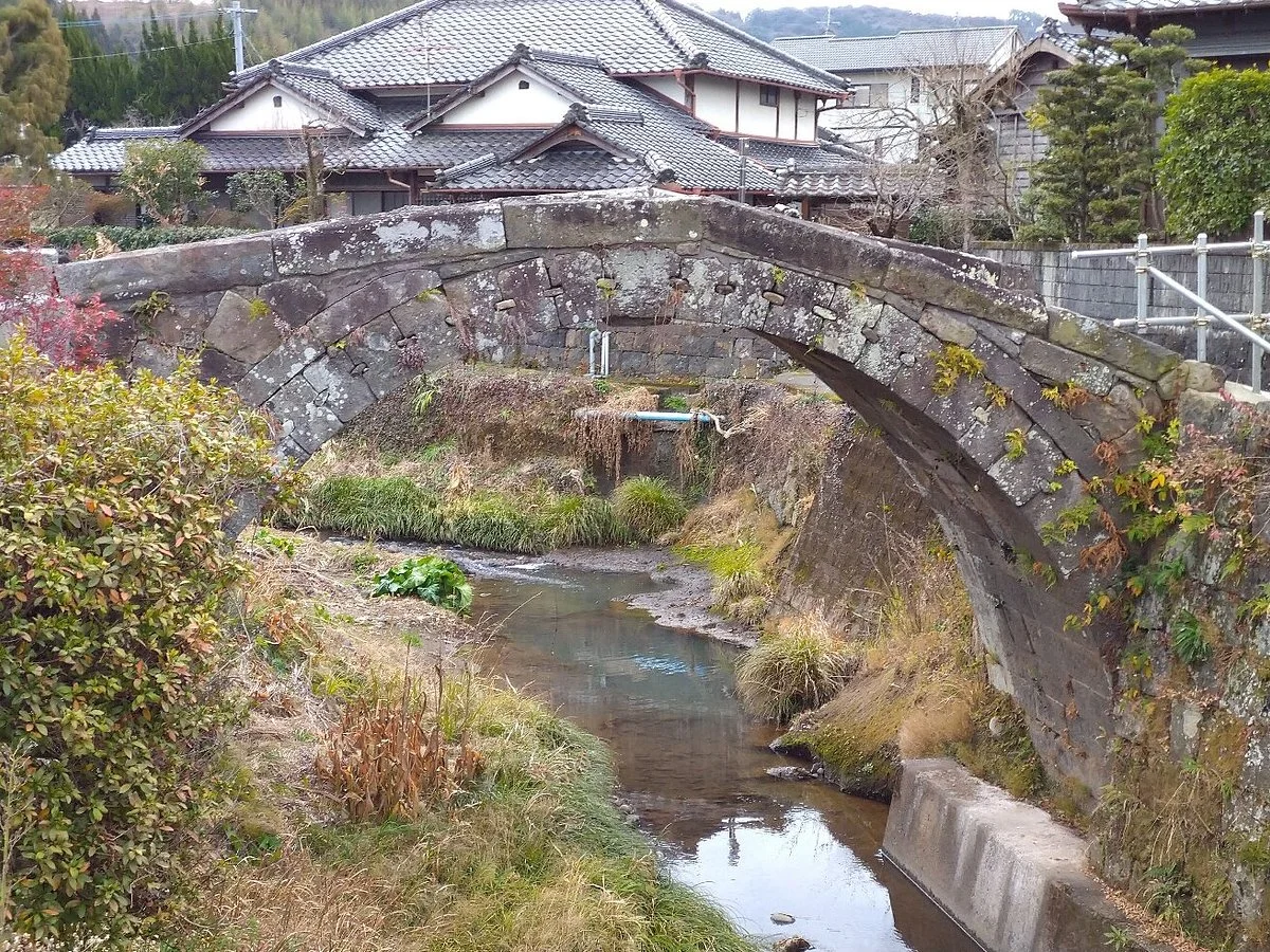 Monzen River Megane Bridge