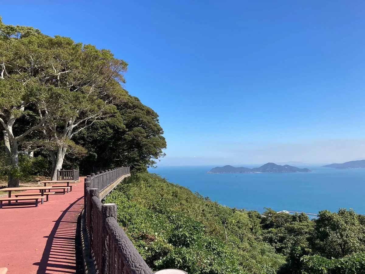 Mt.Mitake Observation Deck