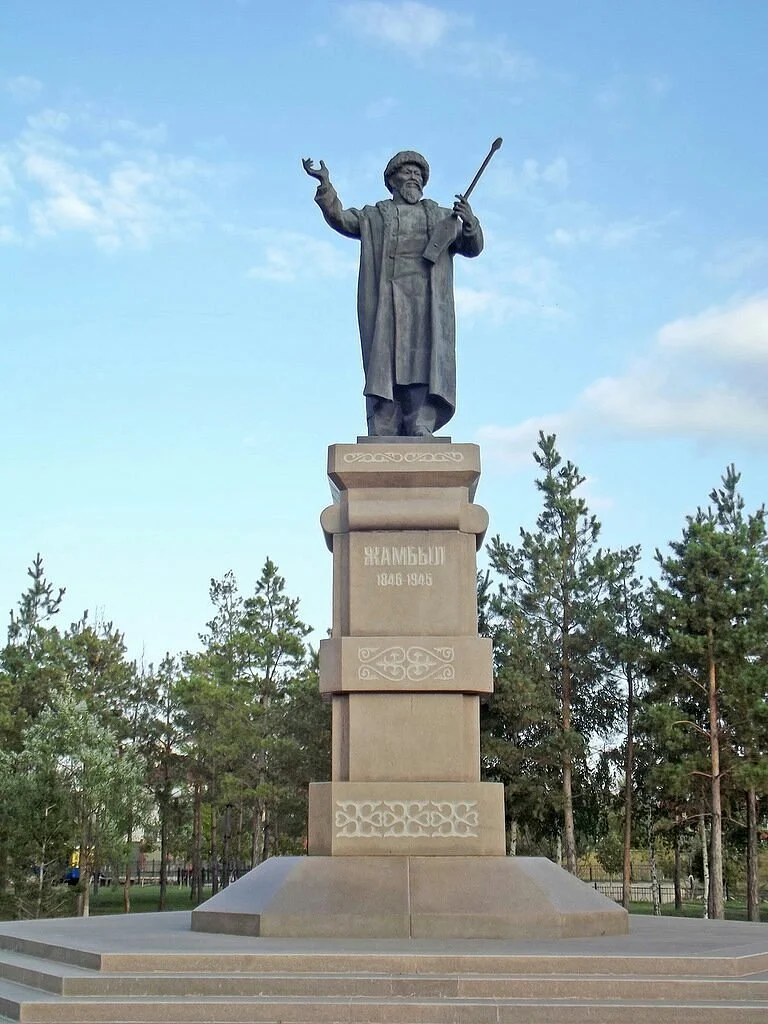Monument to Zhambyl Zhabayev