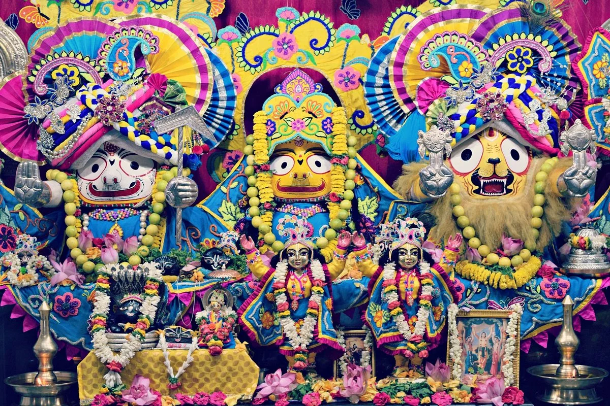 ISKCON Sri Jagannath Mandir.
