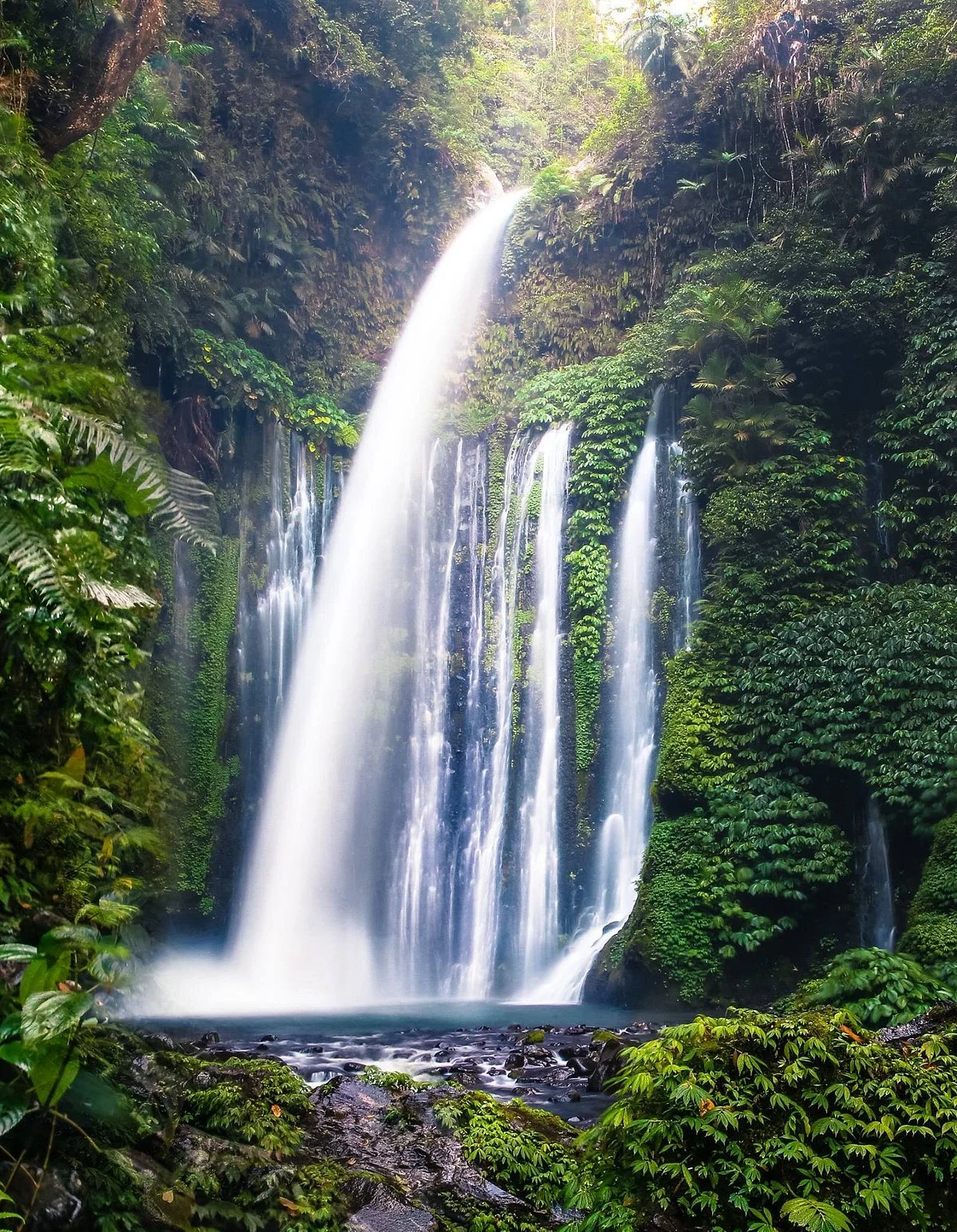 Sendang Gile and Tiu Kelep Waterfall