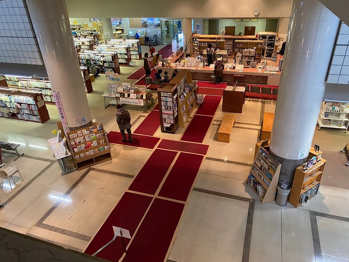 Akita City Central Library Meitokukan