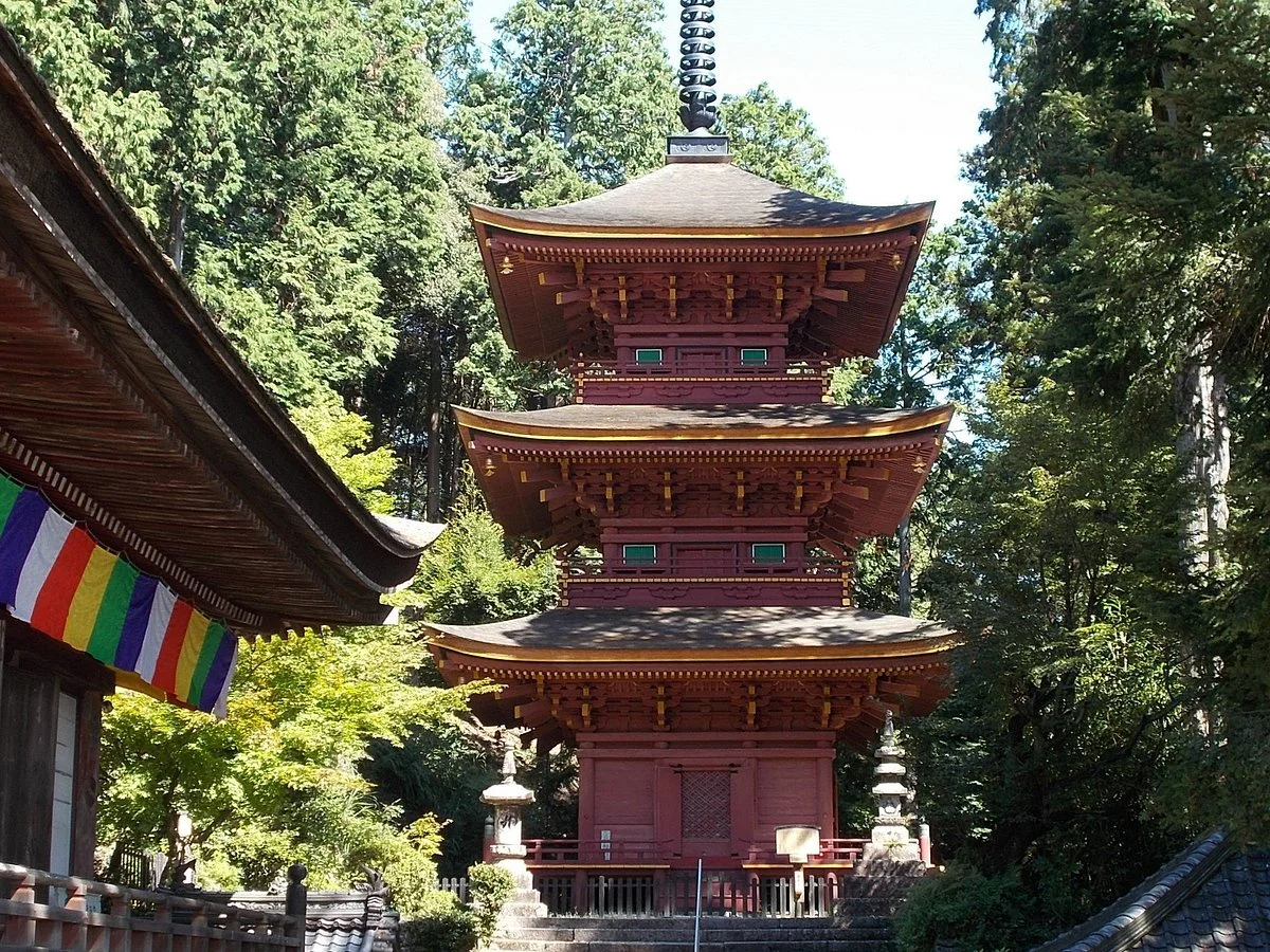 Chomei-ji Temple Triple Tower