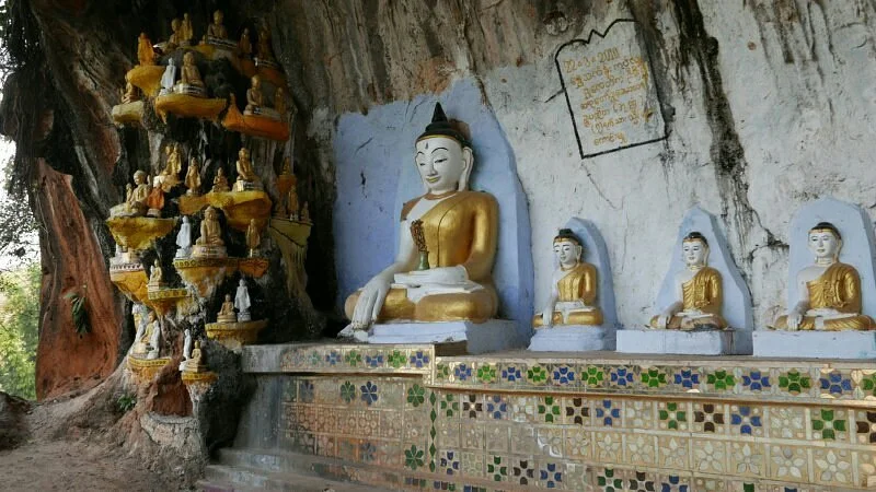 Htet Eain Gu Cave & Monastery