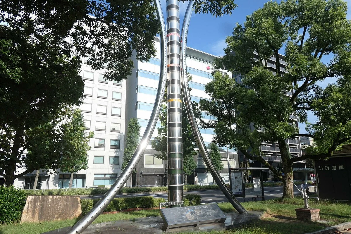 Naragawa River Water Level Display Tower