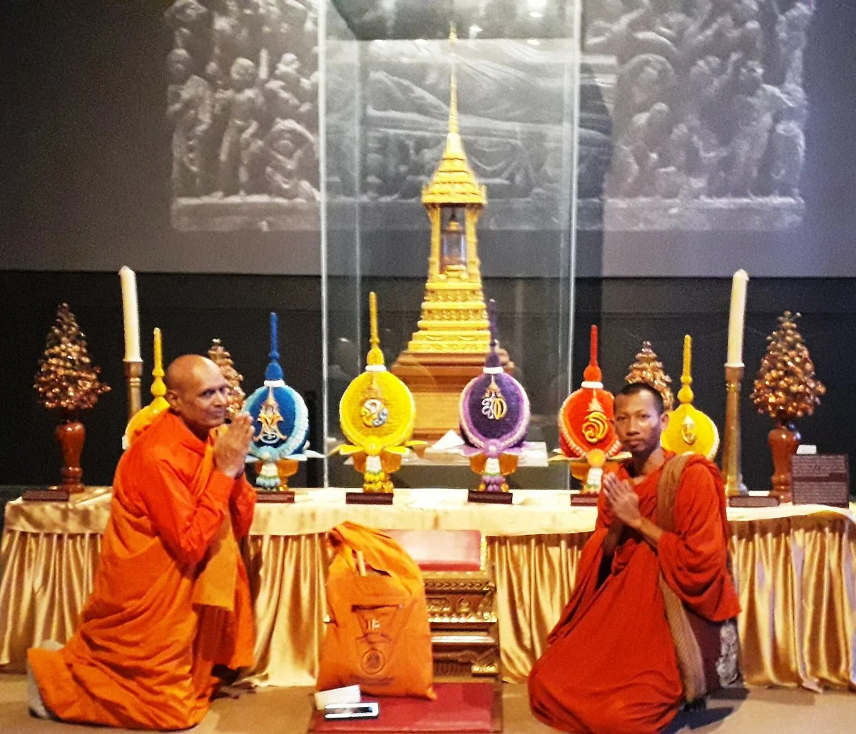 Relics of Buddha at National Museum