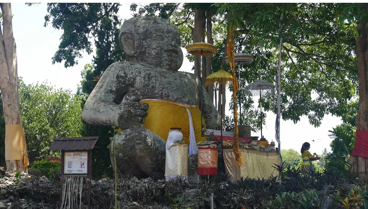 Giant Baby Statue