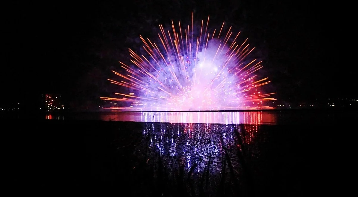 Lake Suwa Fireworks
