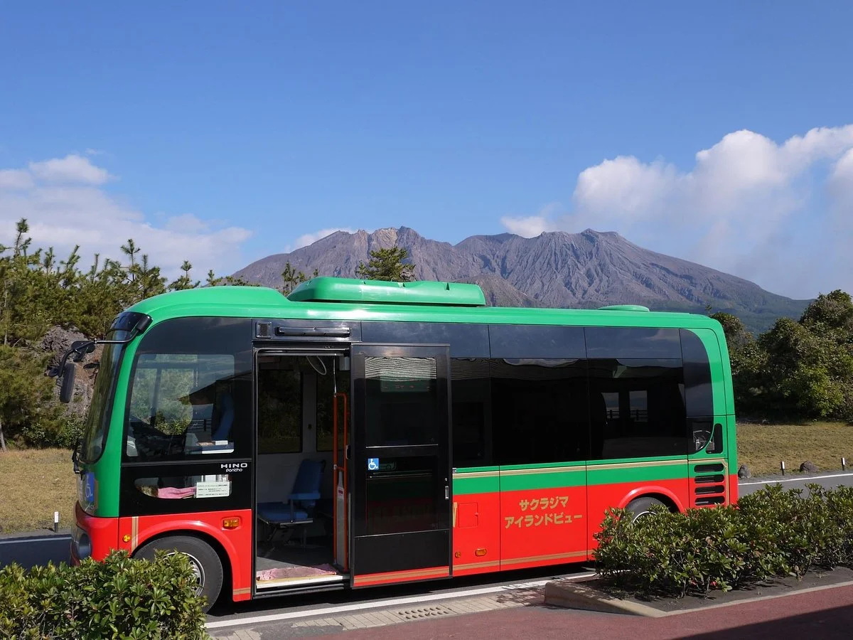 Sakurajima Island View