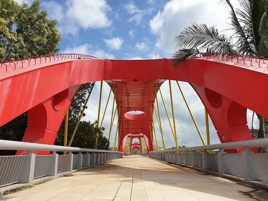 Bei Gang Town Tourist Bridge