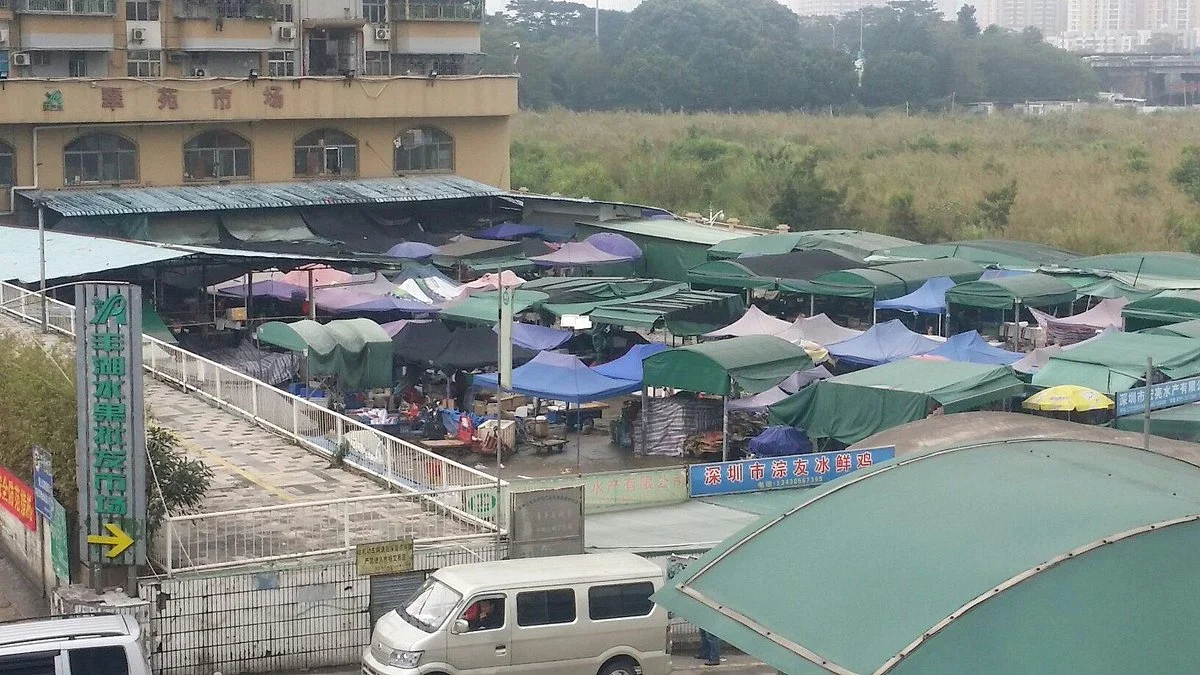 Buji agricultural products wholesale Market