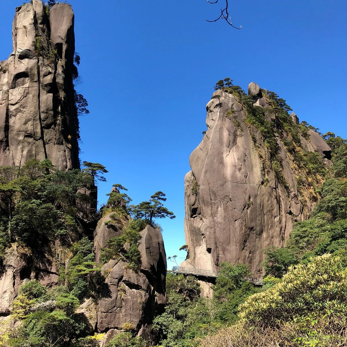 Shigu Ridge of Sanqing Mountain
