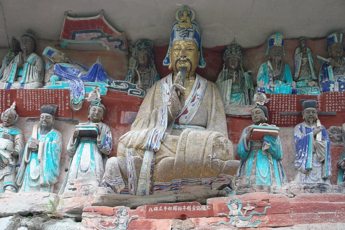 Baoding Mountain Carved Stone