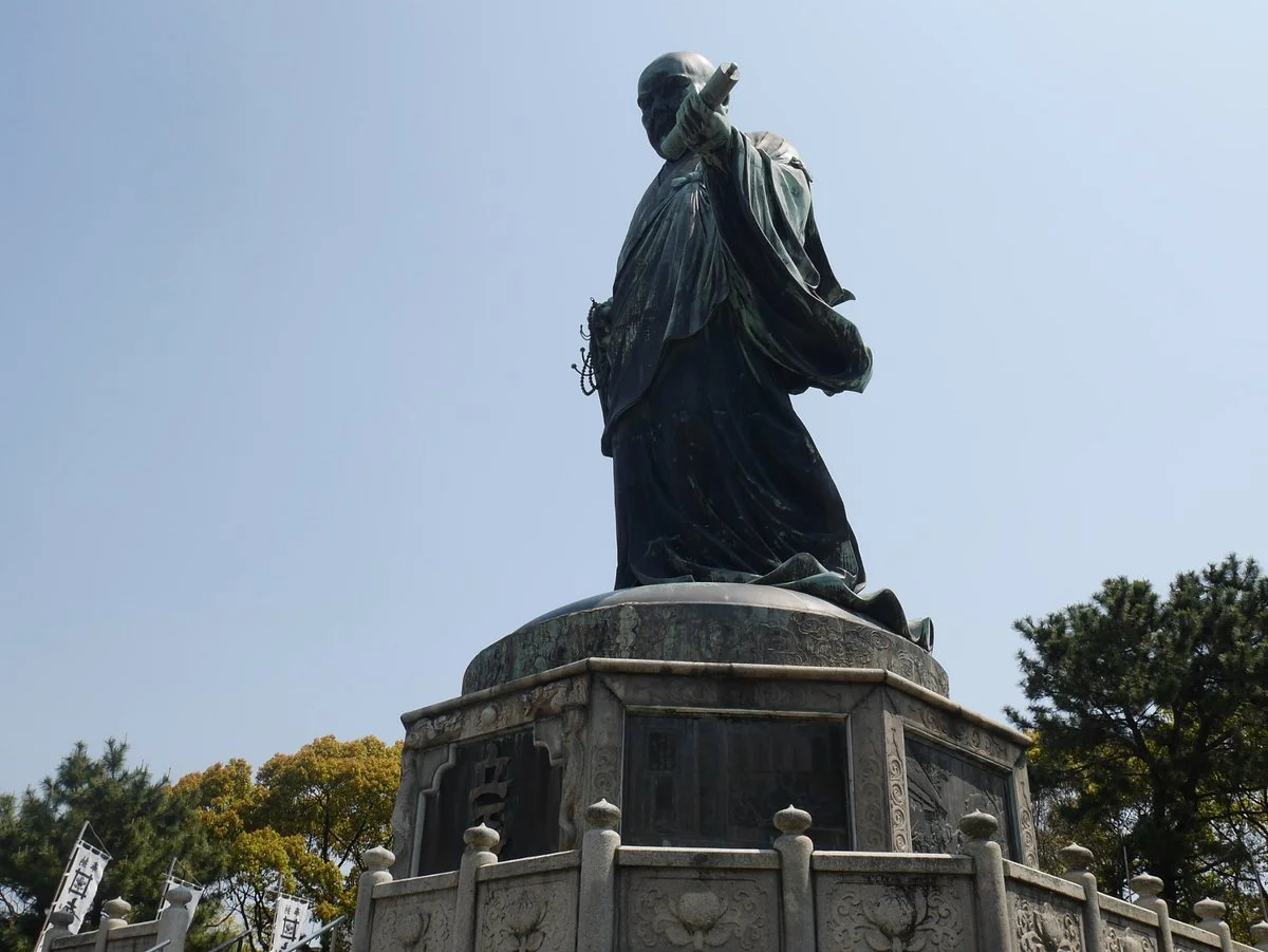 Nichiren Shonin Bronze Statue