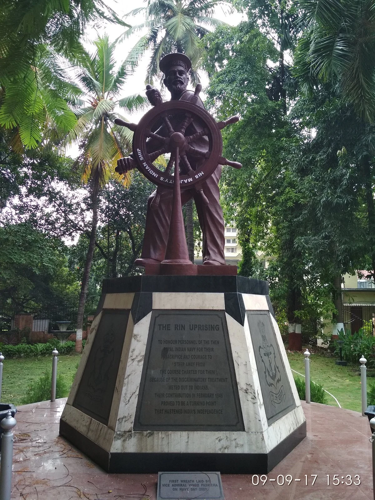 Naval Uprising Statue