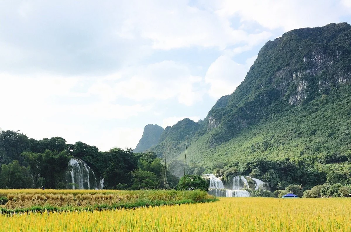 Guichun Boundary River of Vietnam and China