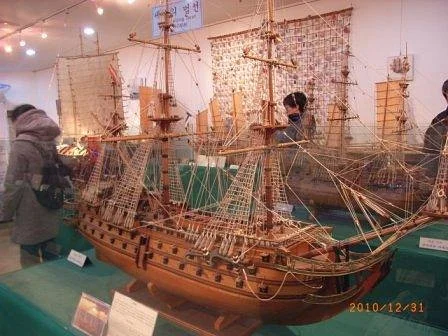 The world Modelship Exhibition Hall