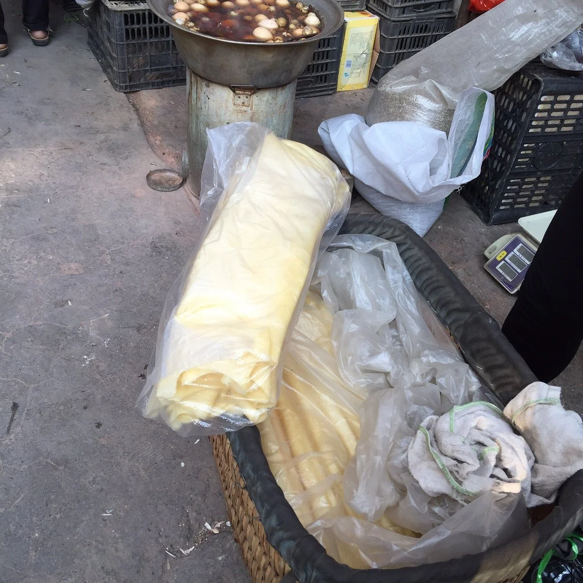 Fragrance of the new farmers ' Market