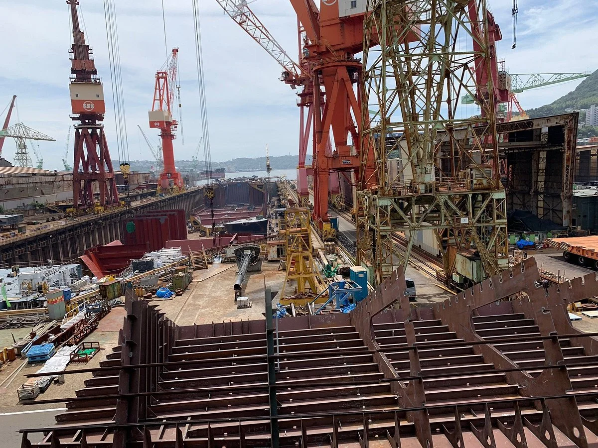 The 7th Dock at Former Sasebo Naval Arsenal